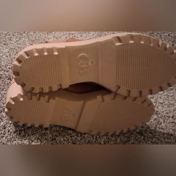 Gianni Bini Tan Ankle Boots Size 8.5 - Picture 6 of 6